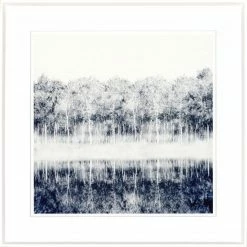 Celadon Indigo Pristine II Wall Art + Mirrors