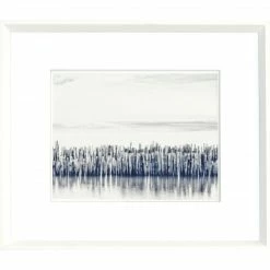 Celadon Wall Art + Mirrors Indigo Eloquence I