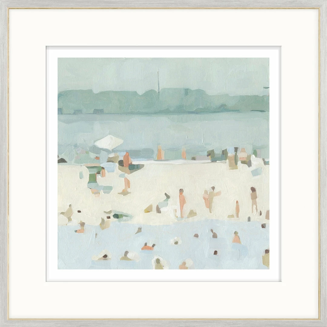 Celadon Wall Art + Mirrors Summer Day II