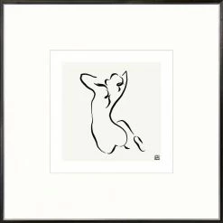 Celadon Art Female Figure I