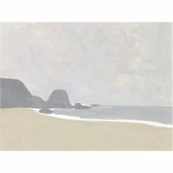 Celadon Along The Coast III Wrapped Canvas