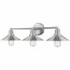 Z-lite Casa 3-Light Vanity Light | Brushed Nickel
