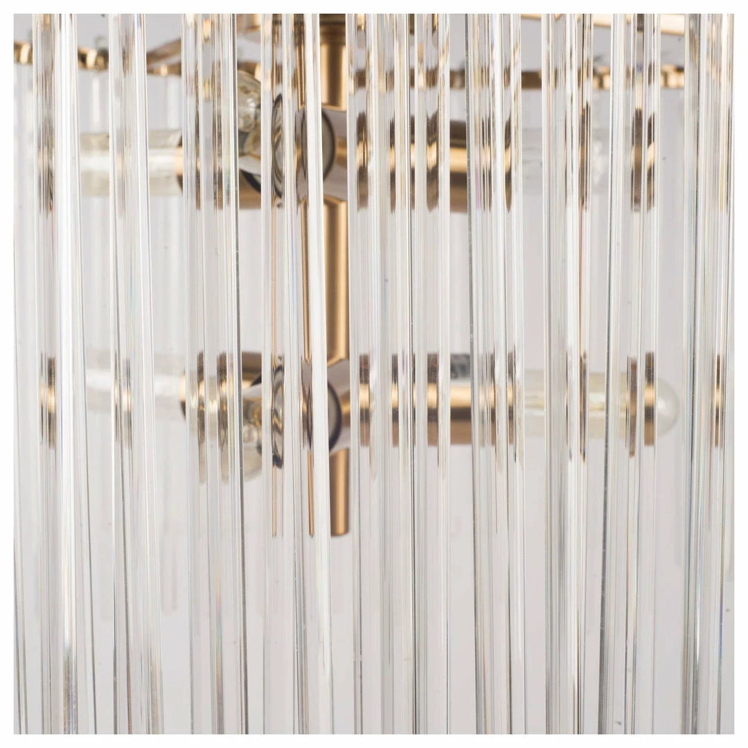 Mercana Elssa 6-Light Chandelier | Antiqued Gold