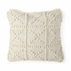 Loloi Leeroy Pillow | Cream Pillows
