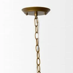 Mercana Large Dechamps 12-Light Chandelier | Antique Gold