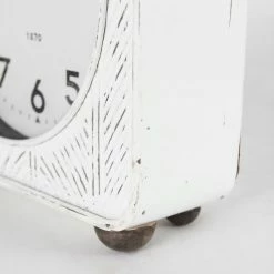 Mercana Clocks Kal Table Clock | Rustic White