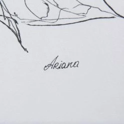 Mercana Art Fruit Tree Sketch Framed Series I