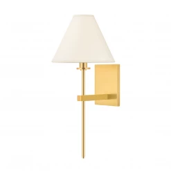 HVL - Hudson Valley Graham Wall Sconce | Aged Brass