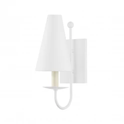 HVL - Troy Lighting Wall Sconces Idris Wall Sconce | Gesso White