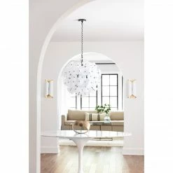 Regina Andrew Wall Sconces Coil Metal Sconce | White