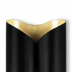 Regina Andrew Coil Metal Sconce | Black Wall Sconces