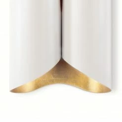 Regina Andrew Wall Sconces Coil Metal Sconce | White