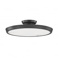 HVL - Hudson Valley Draper Flush Mount | Old Bronze