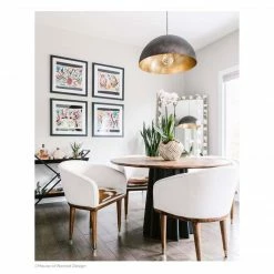 Regina Andrew Lighting Sigmund Pendant | Small Black