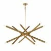 Regina Andrew Viper Chandelier | Natural Brass Lighting