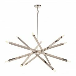 Regina Andrew Lighting Viper Chandelier | Polished Nickel