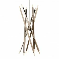 Regina Andrew Lighting Viper Chandelier | Polished Nickel