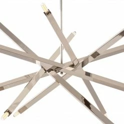 Regina Andrew Lighting Viper Chandelier | Polished Nickel