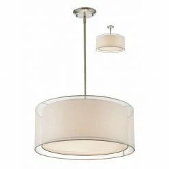 Z-lite Medium Sedona Pendant | White