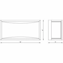 Z-lite Baden 1-Light LED Vanity Light | Brushed Nickel