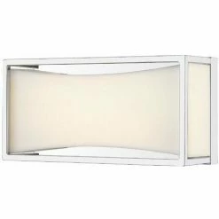 Z-lite Baden 1-Light LED Vanity Light | Chrome Lighting
