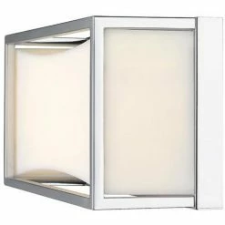 Z-lite Baden 1-Light LED Vanity Light | Chrome Lighting