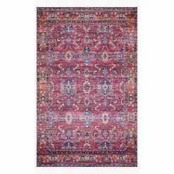 Loloi Cielo Rug 08 | Berry/Tangerine
