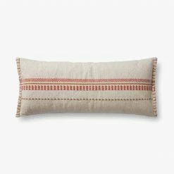 Loloi Logan Lumbar | Red/Multi Decor