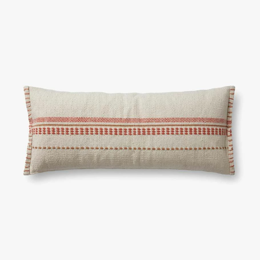 Loloi Logan Lumbar | Red/Multi Decor