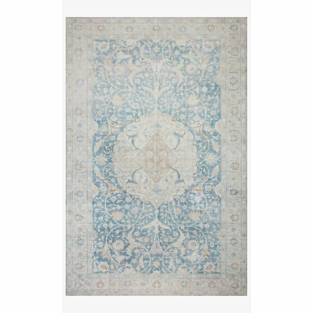 Loloi Jules Rug 03 | Antique/Sky