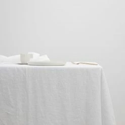 Cultiver Tableware Pure Linen Tablecloth | White