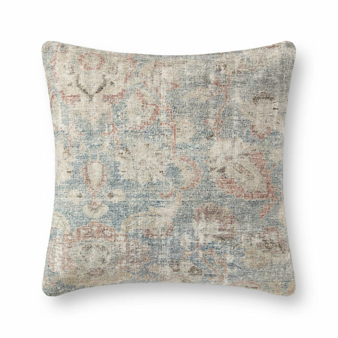 Loloi Pacifica Pillow | Sky/Natural