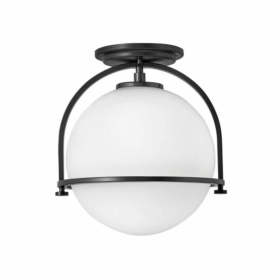 Hinkley Somerset Semi Flush | Black