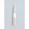 Floral Society Taper Candles 12" | Parchment Candles + Candleholders