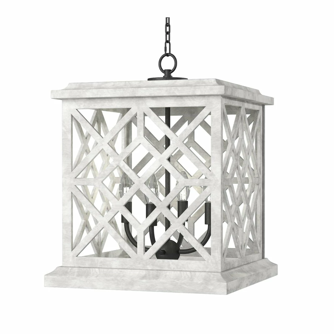 Regina Andrew Chatham Wood Pendant | White