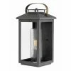 Hinkley Atwater Wall Lantern | Large Ash Bronze