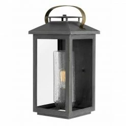Hinkley Atwater Wall Lantern | Large Ash Bronze
