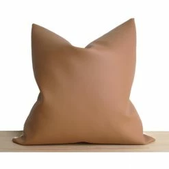 Stitched By Grace Dominique Pillow | Tan