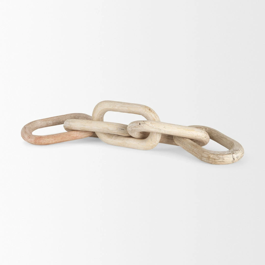 Mercana Alie Chain Link | White