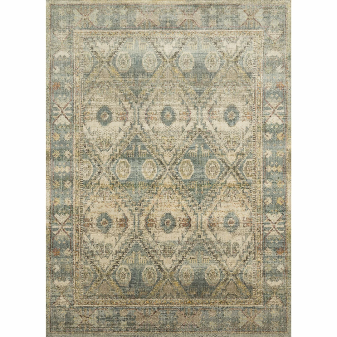 Loloi Linnea Rug 02 | Natural/Sky Loloi Rugs