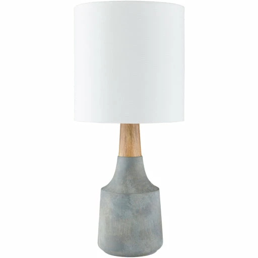 Surya Lighting Kent Table Lamp | Gray