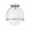 Hinkley Somerset Semi Flush | Brushed Nickel Lighting