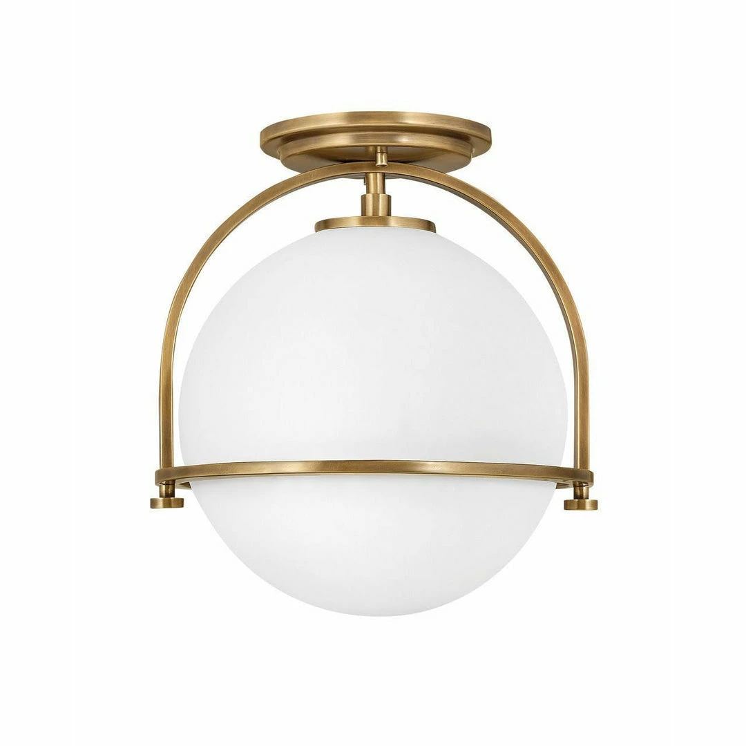 Hinkley Lighting Somerset Semi Flush | Heritage Brass