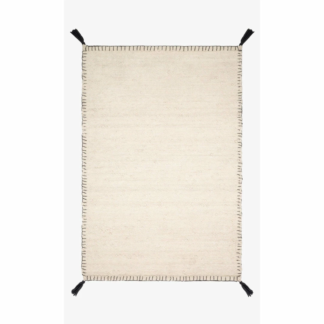 Loloi Oakdell Rug 01 ED | White Rugs