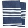 Dash And Albert Tea Towel | Bistro Stripe Indigo Kitchen Accessories