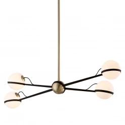 HVL - Troy Lighting Ace Linear 49.50" Pendant | Bronze Brushed Brass