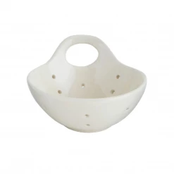 Creative COOP Stoneware Berry Bowl | Off White