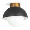 Regina Andrew Lighting Montreux Flush Mount | Oil Rubbed Bronze/Natural Brass