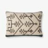 Loloi Pillows Joshua Lumbar | Slate/Navy