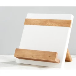 ETU HOME White Mod IPad/Cookbook Holder